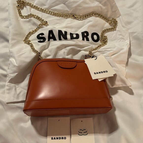 💎💎LUXURY LISTING: SANDRO PARIS RITTAH CITY-BAG - Picture 1 of 4